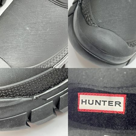  HUNTER ハンター ウィンターブーツ 25㎝ レディース 62291 ブラック