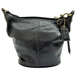 ◆◆ COACH コーチ ショルダーバッグ レディース G0793-11423 ブラック Bランク