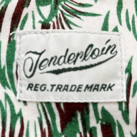  TENDERLOIN テンダーロイン アロハシャツ メンズ Lサイズ グリーン