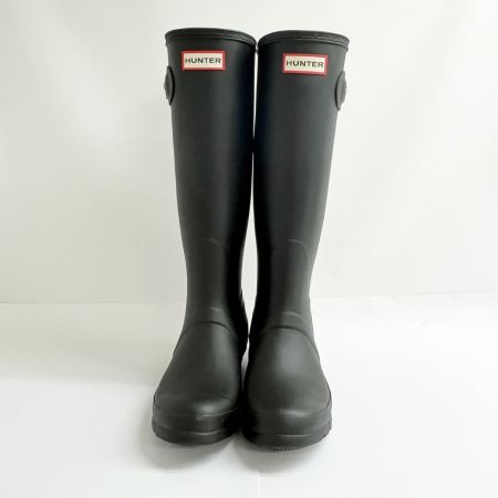  HUNTER ハンター レインブーツ 25cm レディース ブラック