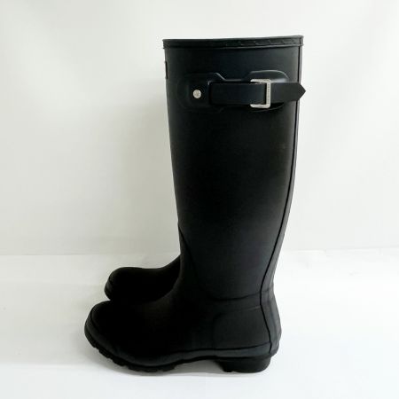  HUNTER ハンター レインブーツ 25cm レディース ブラック