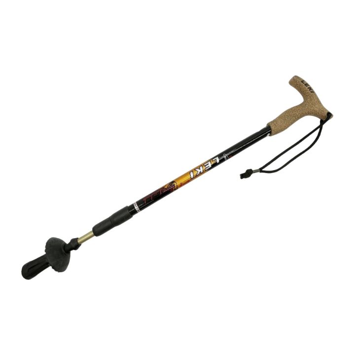 EKI レキ ストック トレッキングポール 登山 ウォーキング 伸縮自在 中古 LEKI レキ トレッキングポール 登山 アウトドア - 中古アウトドア