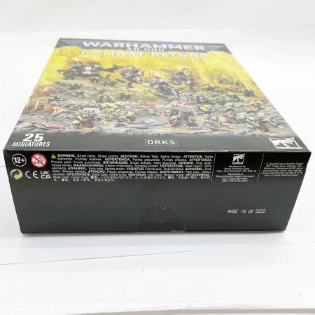  ウォーハンマー オルク コンバットパトロール ミニチュア フィギュア 50-43