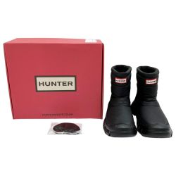 ◆◆ HUNTER ハンター ショートブーツ 約24cm 62291 レディース ブラック Aランク