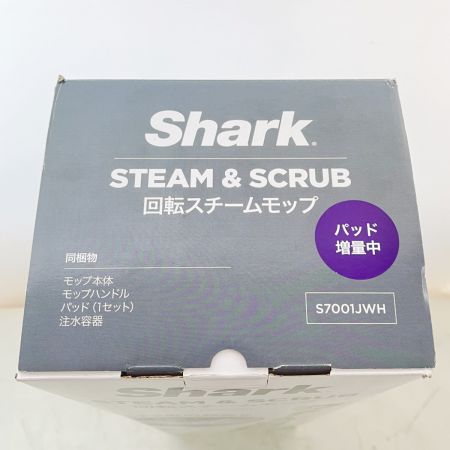 Shark シャーク STEAM＆SCRUB 回転スチームモップ S7001JWH