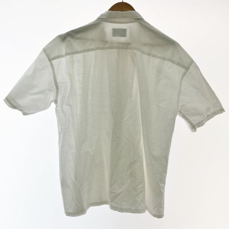  TENDERLOIN テンダーロイン コットン 半袖 シャツ 刺繍 ホワイト