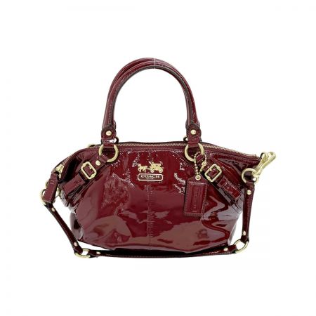  COACH コーチ  2way ショルダーバッグ ハンドバッグ レディース 15921 レッド