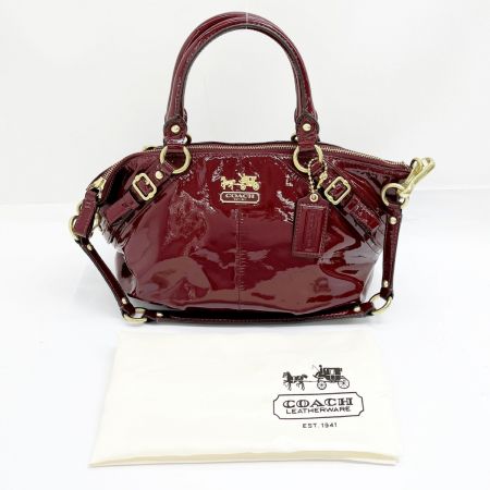  COACH コーチ  2way ショルダーバッグ ハンドバッグ レディース 15921 レッド