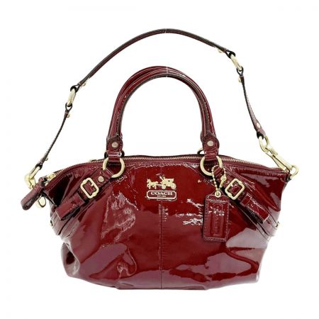  COACH コーチ  2way ショルダーバッグ ハンドバッグ レディース 15921 レッド