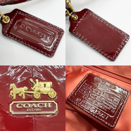  COACH コーチ  2way ショルダーバッグ ハンドバッグ レディース 15921 レッド