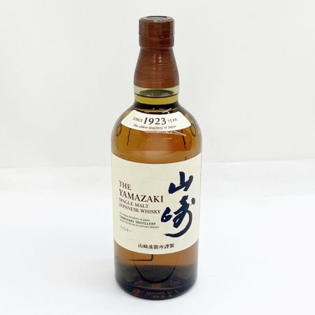 【北海道内限定発送】 YAMAZAKI 山崎/サントリー シングルモルトウイスキー 43％ 未開栓