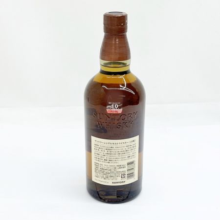 【北海道内限定発送】 YAMAZAKI 山崎/サントリー シングルモルトウイスキー 43％ 未開栓