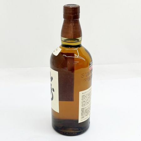 【北海道内限定発送】 YAMAZAKI 山崎/サントリー シングルモルトウイスキー 43％ 未開栓