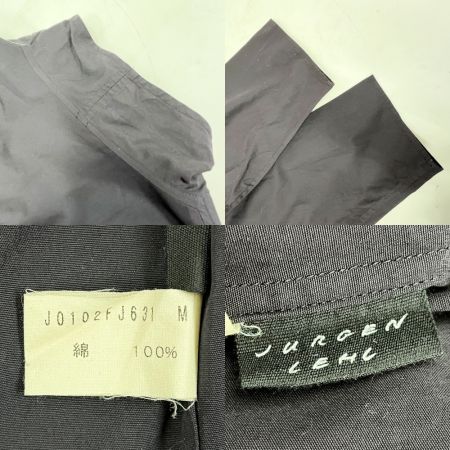  JURGEN LEHL ヨーガンレール セットアップ Mサイズ ボタンシャツ風 レディース パープル