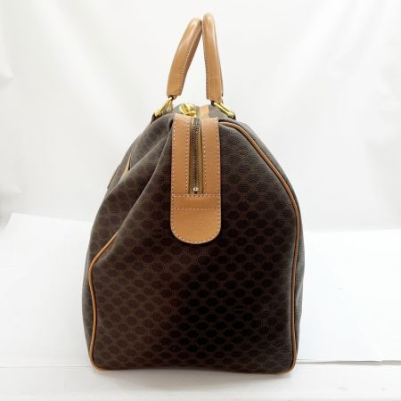  CELINE セリーヌ ボストンバッグ マカダム ブラウン