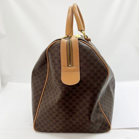  CELINE セリーヌ ボストンバッグ マカダム ブラウン