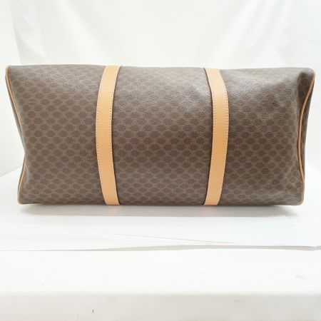  CELINE セリーヌ ボストンバッグ マカダム ブラウン