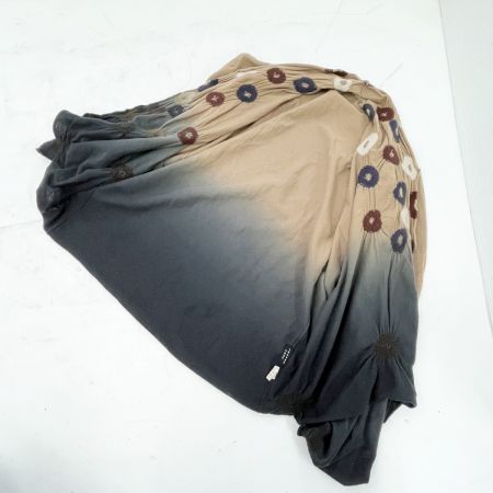  JURGEN LEHL ヨーガンレール カーディガン ブルー グラデーション Mサイズ  ブラウン