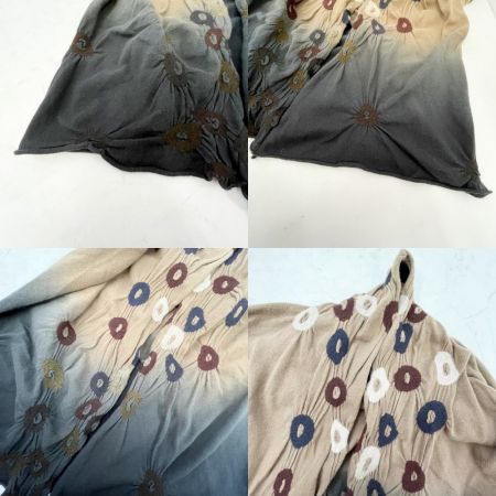  JURGEN LEHL ヨーガンレール カーディガン ブルー グラデーション Mサイズ  ブラウン