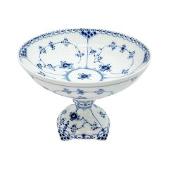  ROYAL COPENHAGEN ロイヤル・コペンハーゲン 卓上小物 ブルーフルテッドプレインコンポート Bランク
