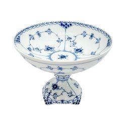 ◆◆ ROYAL COPENHAGEN ロイヤル・コペンハーゲン 卓上小物 ブルーフルテッドプレインコンポート Bランク