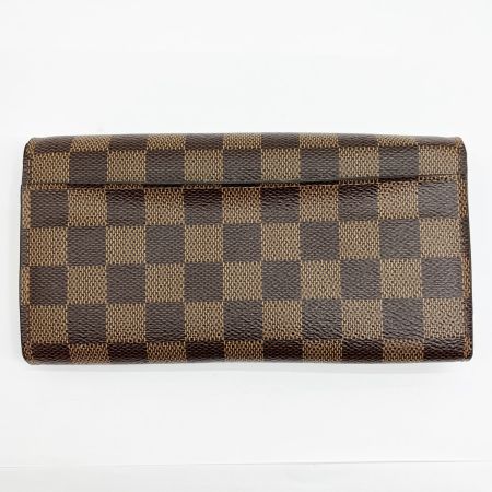  LOUIS VUITTON ルイヴィトン 長財布 ダミエ ポルトフォイユサラ  N63209 ブラウン