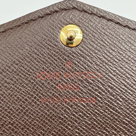  LOUIS VUITTON ルイヴィトン 長財布 ダミエ ポルトフォイユサラ  N63209 ブラウン