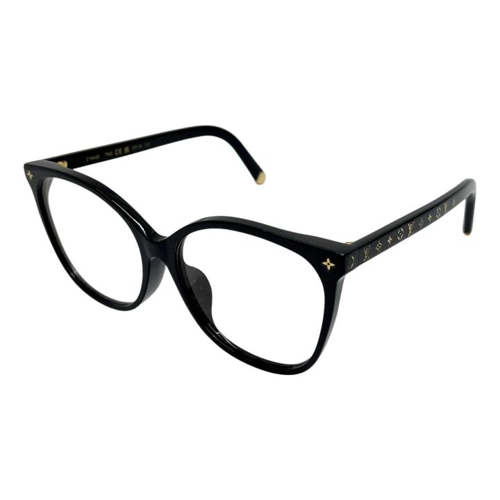 LOUIS VUITTON ルイヴィトン 眼鏡 メガネ アイウェア z1842e ブラック