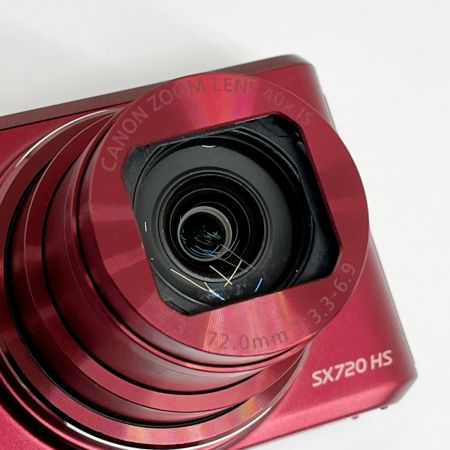  CANON キャノン コンパクトデジタルカメラ 充電器付 SX720 HS レッド