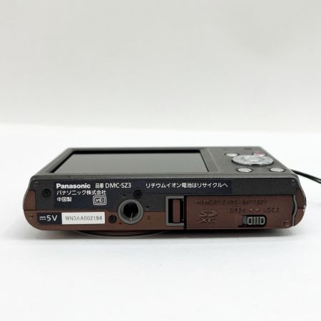  Panasonic パナソニック デジタルカメラ コンパクトデジタルカメラ ブラウン LUMIX DMC-SZ3