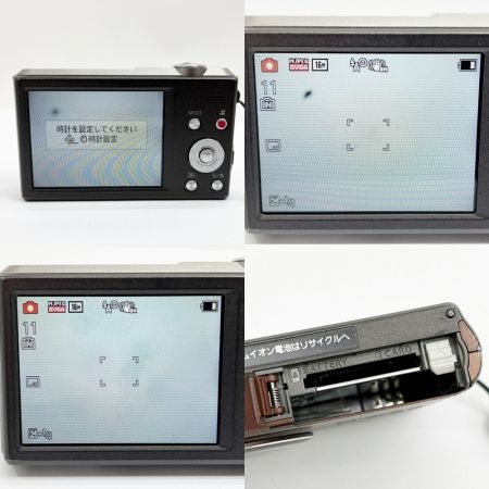  Panasonic パナソニック デジタルカメラ コンパクトデジタルカメラ ブラウン LUMIX DMC-SZ3