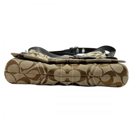 COACH コーチ  ショルダーバッグ シグネチャー レディース 6308 ブラウン