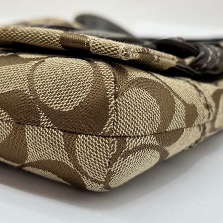  COACH コーチ  ショルダーバッグ シグネチャー レディース 6308 ブラウン