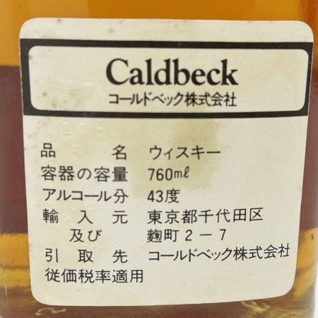  Johnnie Walker ジョニーウォーカー レッドラベル スコッチウイスキー 760ml 43% 箱無 未開栓