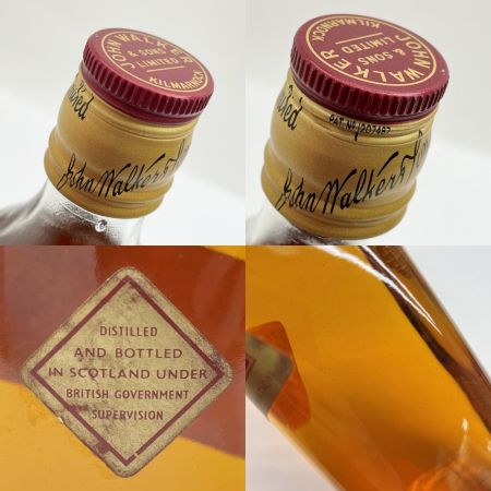  Johnnie Walker ジョニーウォーカー レッドラベル スコッチウイスキー 760ml 43% 箱無 未開栓