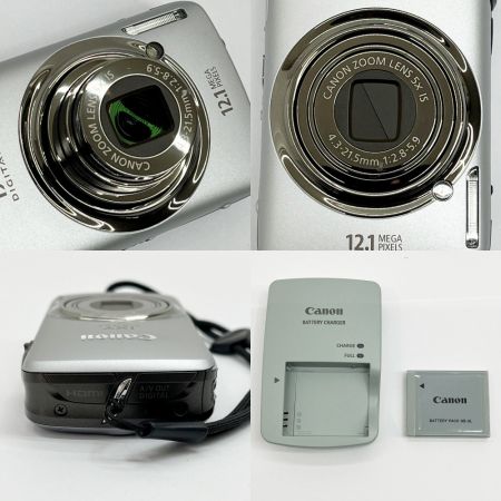  CANON キャノン コンパクトデジタルカメラ IXYD930IS シルバー