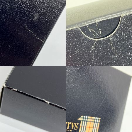  BURBERRY バーバリー レザーベルト ホースロゴ ブラック メンズ 箱付