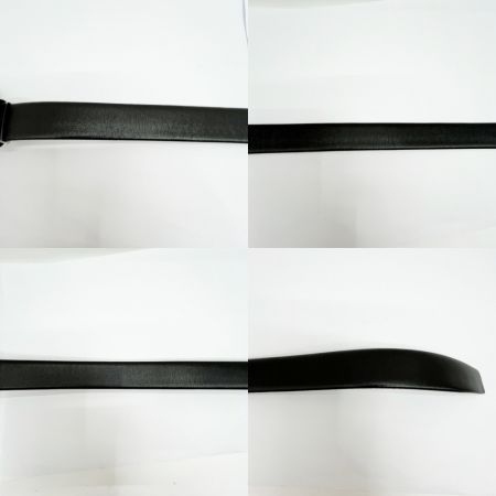  BURBERRY バーバリー レザーベルト ホースロゴ ブラック メンズ 箱付