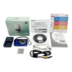 ◆◆ CANON キャノン デジタルカメラ ブルー IXY210F Bランク