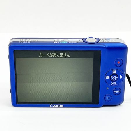  CANON キャノン デジタルカメラ ブルー IXY210F