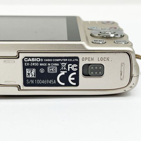  CASIO カシオ デジタルカメラ ゴールド 取説・充電器付 EX-Z450