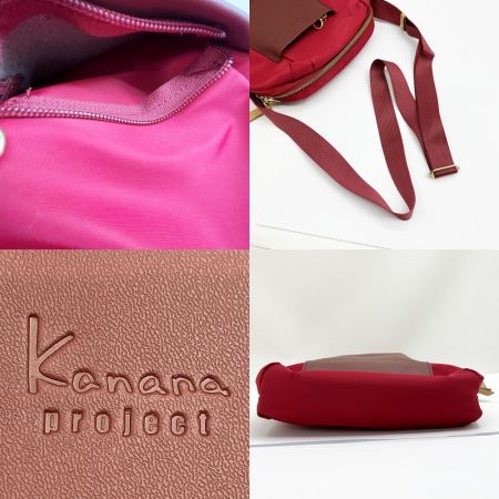  Kanana project カナナプロジェクト ショルダーバッグ  レッド