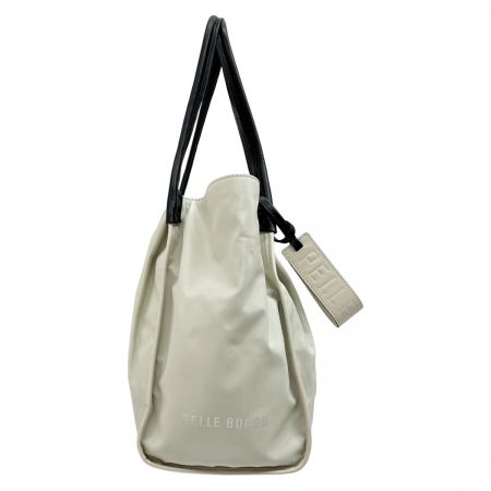  PELLE BORSA ペレボルサ トートバッグ レディース アイボリー