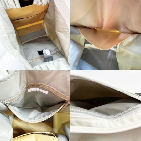  PELLE BORSA ペレボルサ トートバッグ レディース アイボリー