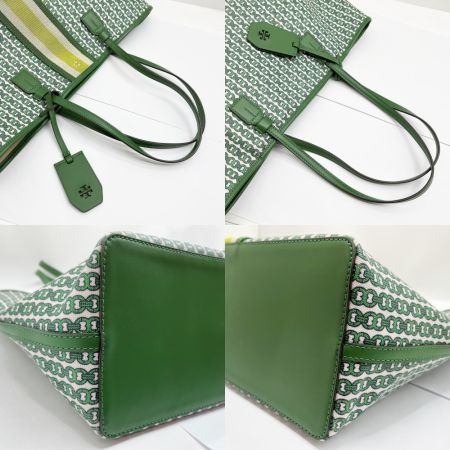  TORY BURCH トリーバーチ トートバッグ グリーン レディース 緑/柄