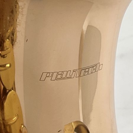  Playtech 管楽器 アルトサックス  ケースタバコ匂い有り ジャンク