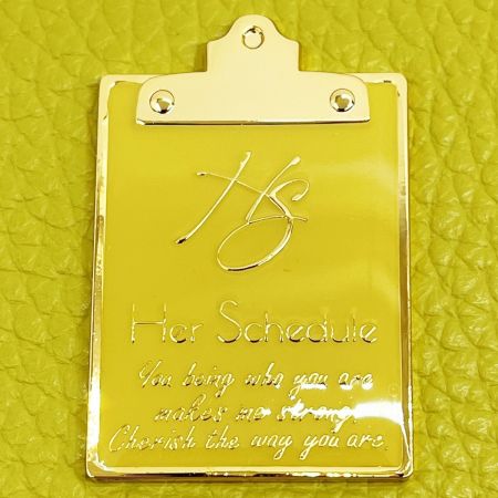  Her Schedule ハースケジュール 財布 箱付 レディース グリーン