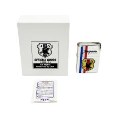   ZIPPO ジッポー ライター サッカー日本代表 シルバー JAPAN JFA XⅢ 箱付 Bランク