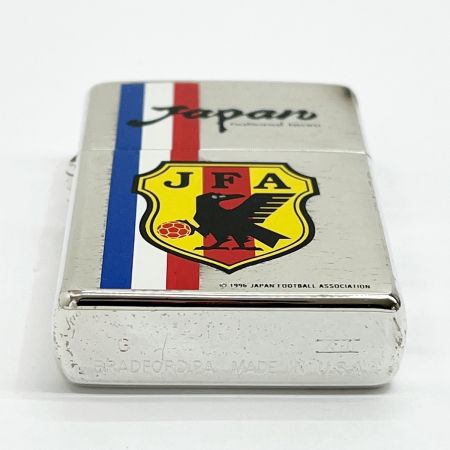   ZIPPO ジッポー ライター サッカー日本代表 シルバー JAPAN JFA XⅢ 箱付