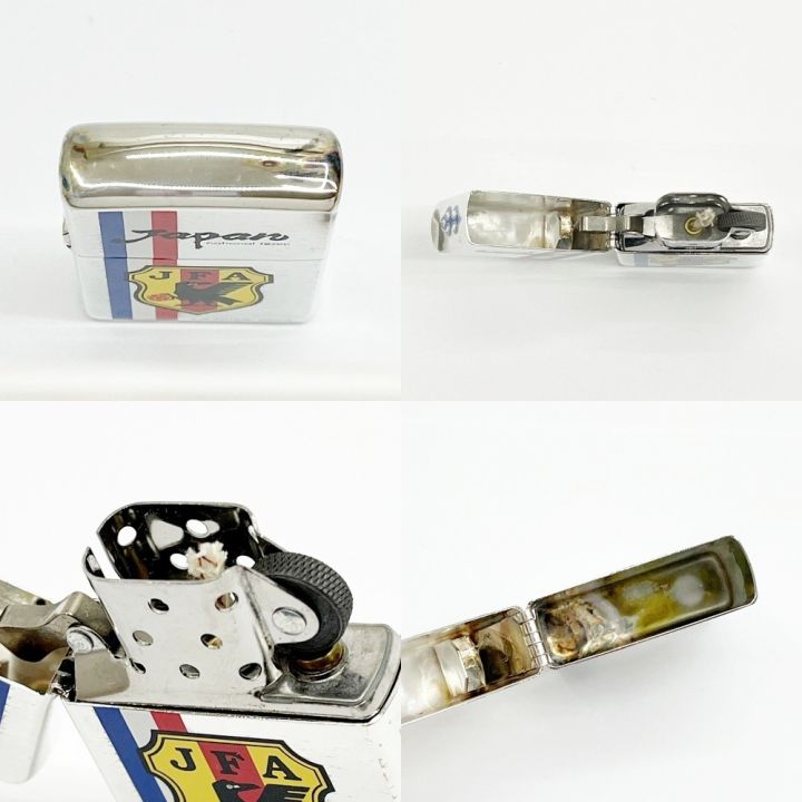 ZIPPO ジッポー ライター サッカー日本代表 シルバー JAPAN JFA XⅢ 箱